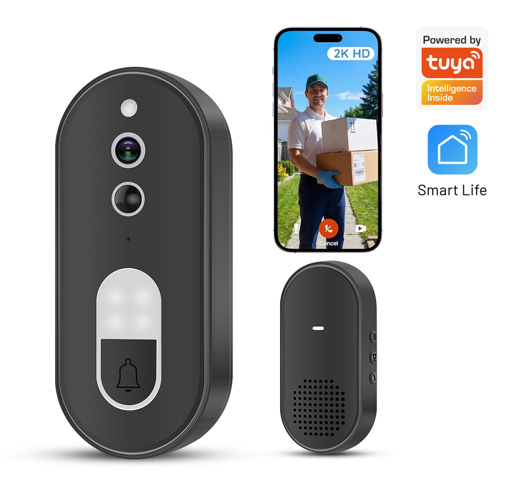 Home Security No Wifi Needed - جرس باب ذكي لاسلكي واي فاي