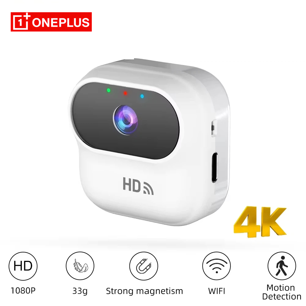 Home Security Camera Installation - كاميرا ون بلس 4K HD ميني