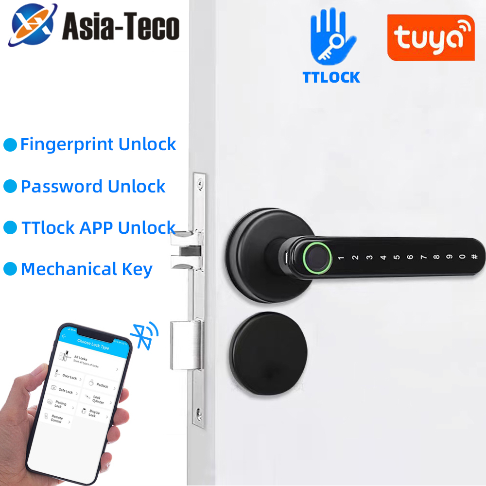 Home Security Locks - قفل بصمة الإصبع الذكي بتقنية البلوتوث