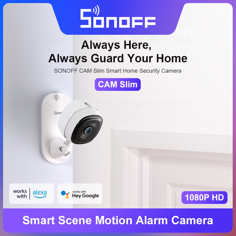 Home Security Camera Installation - كاميرا SONOFF 1080P HD Wi-Fi IOT