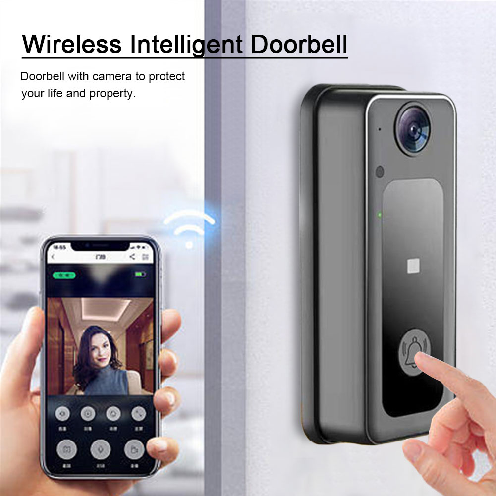 Home Security Images - جرس باب لاسلكي ذكي مع تخزين