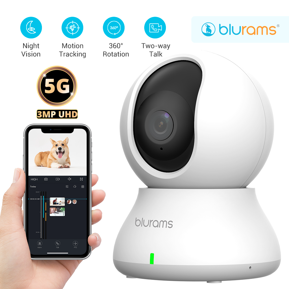 Home Security Camera Installation - كاميرا Blurams 2K 5 جيجا هرتز/2.4