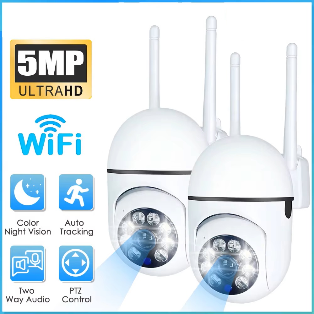 Home Security No Wifi Needed - كاميرا مراقبة ذكية لاسلكية بدقة 5