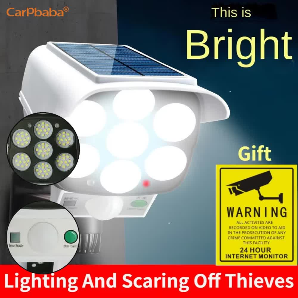 Home Security Lights Outdoors - في الهواء الطلق ضوء الشمس محس