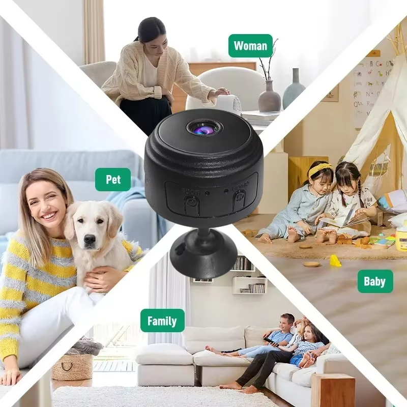 كاميرا أمان لاسلكية A9 ميني وا - مراجعة Home Security No Wifi Needed وسعره