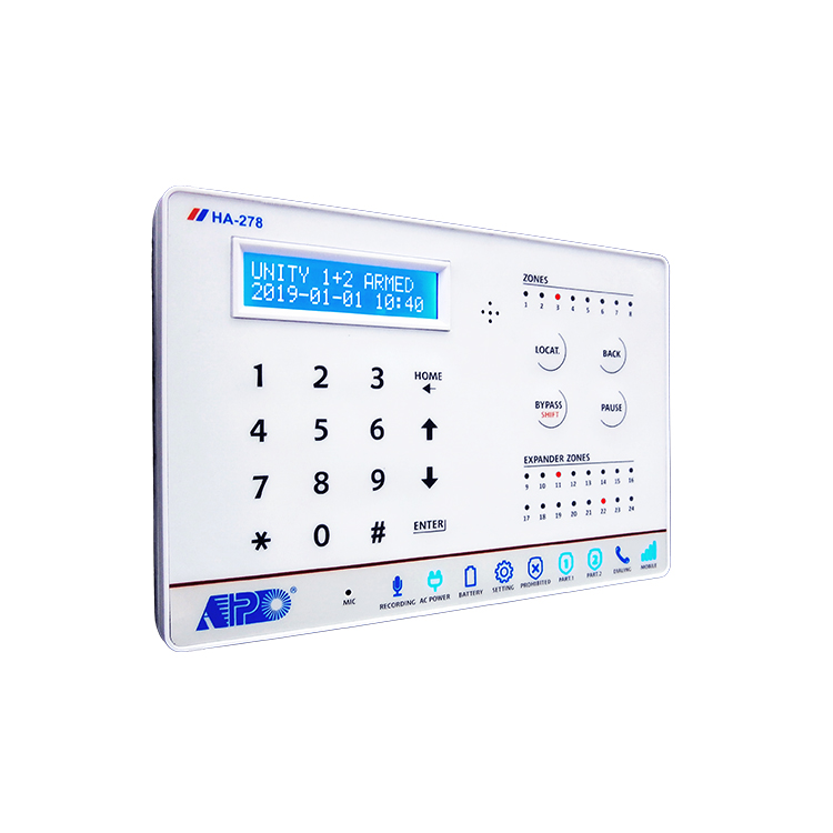 نظام إنذار أمني منزلي HA-278-D - مراجعة Home Security Zones وسعره