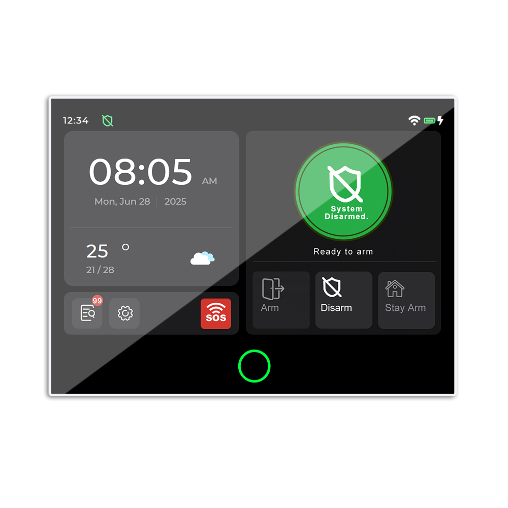 نظام إنذار منزلي لاسلكي وسلكي  - مراجعة Home Security Zones وسعره