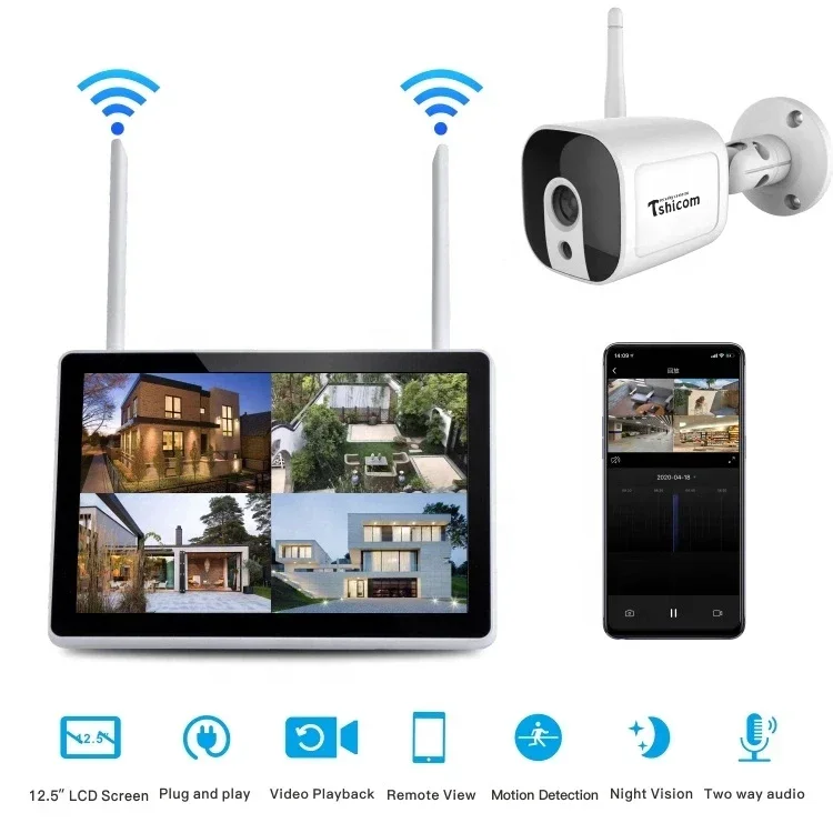 نظام مراقبة منزلي ذكي من TUYA  - مراجعة Home Security And Cctv وسعره