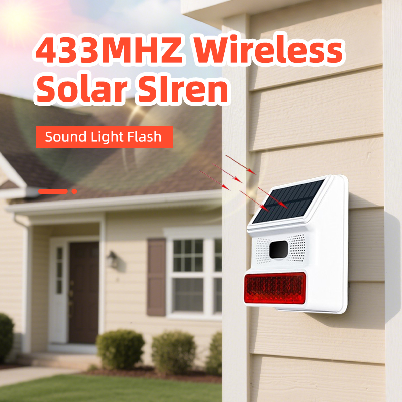 جهاز إنذار خارجي لاسلكي 433 مي - مراجعة Home Security Lights Outdoors وسعره