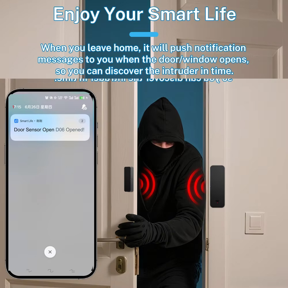 جهاز استشعار الأبواب والنوافذ  - مراجعة Home Security Technology وسعره