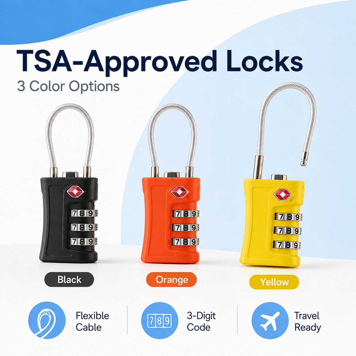 قفل أمتعة معتمد من TSA، قفل بك - مراجعة Home Security Locks وسعره
