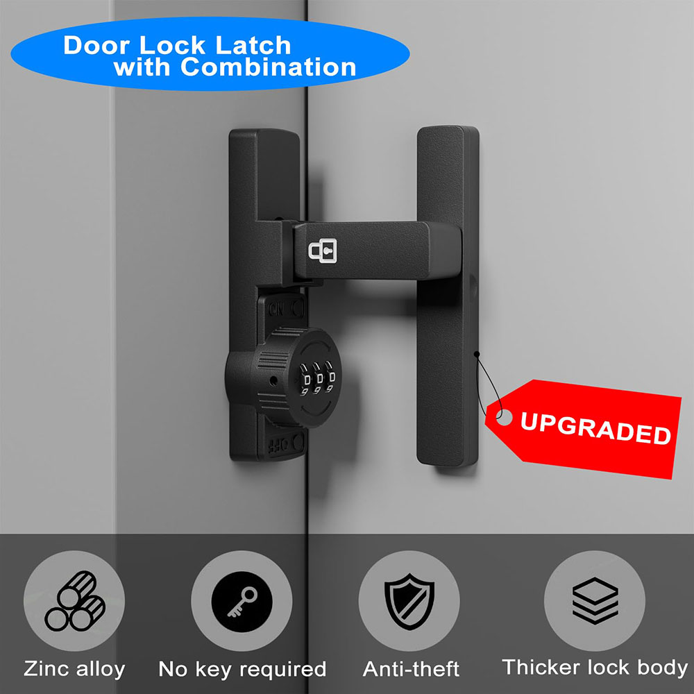 قفل باب الحظيرة الآمن مكون من  - مراجعة Home Security Locks وسعره