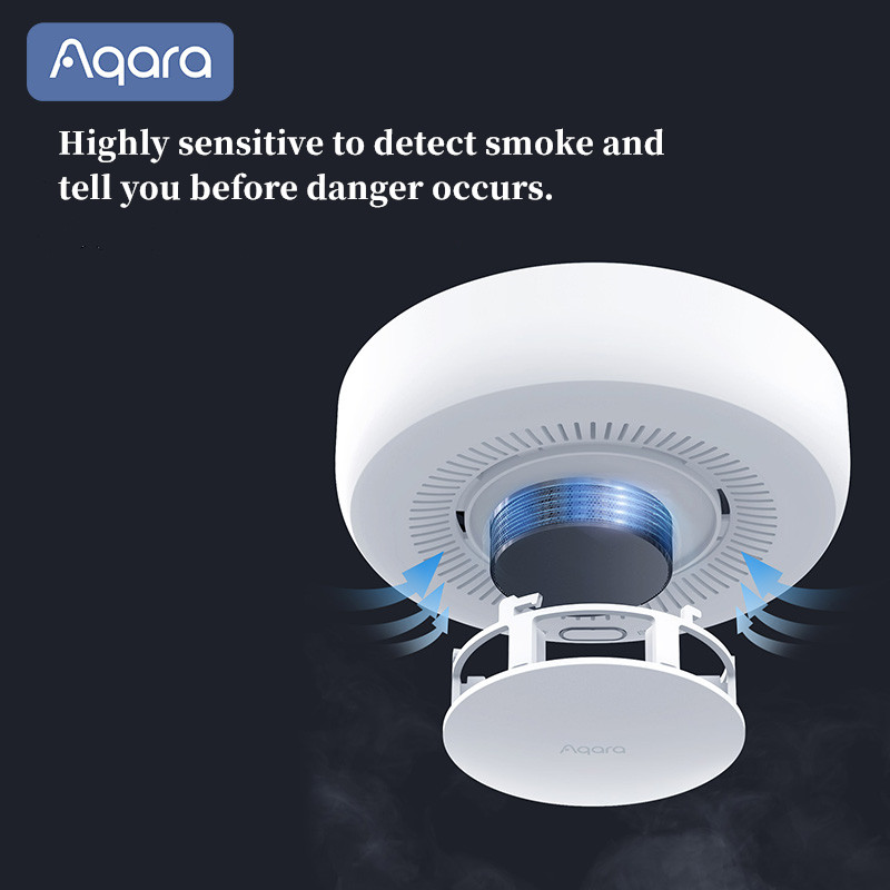 جهاز استشعار دخان ذكي من أكارا - مراجعة Mi Home Security Xiaomi وسعره
