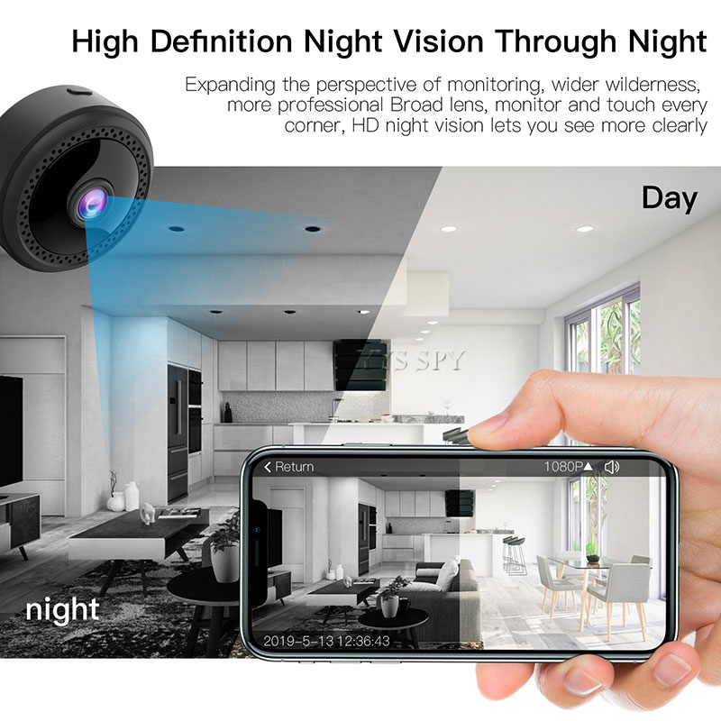 كاميرا فيديو صغيرة لاسلكية عال - مراجعة Home Security Images وسعره