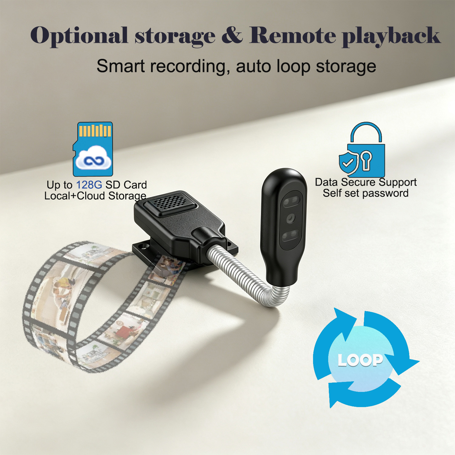 كاميرا مراقبة مرنة للأطفال وال - مراجعة Home Security Camera Installation وسعره