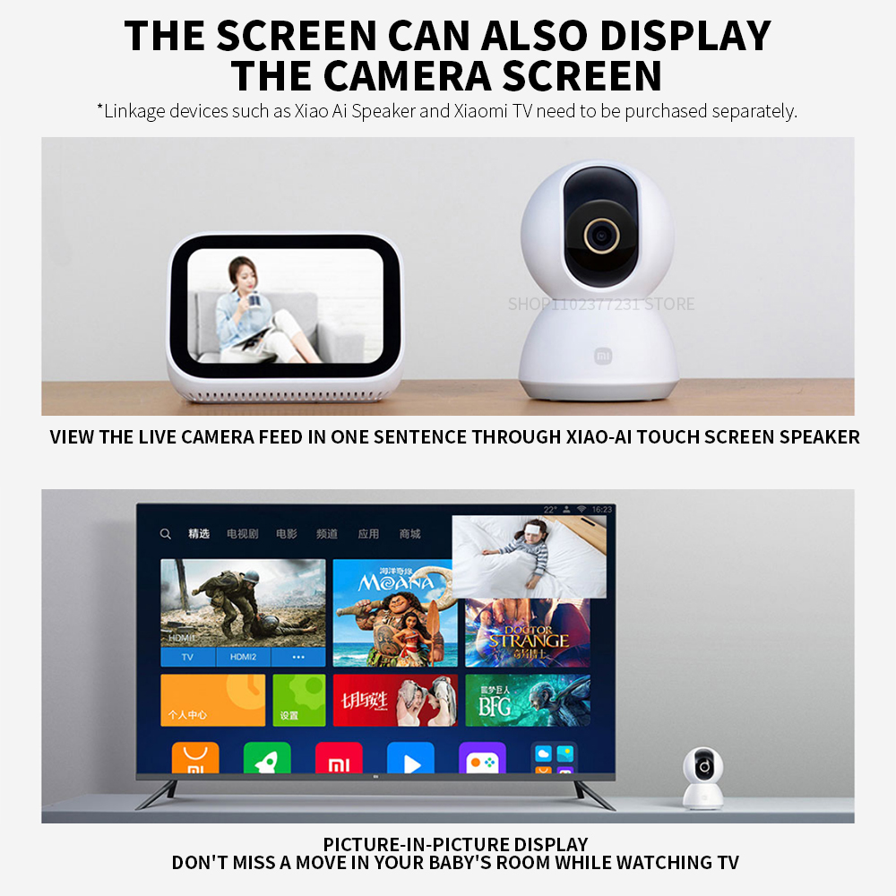 الأصلي Xiaomi كاميرا ذكية 2K 1 - مراجعة Mi Home Security Xiaomi وسعره