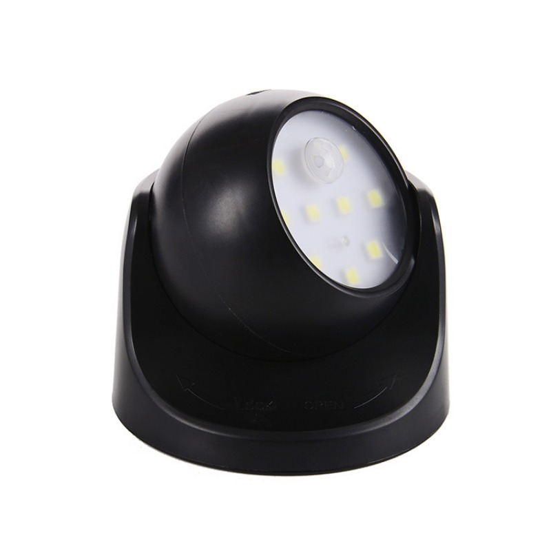 بطارية تعمل LED الأضواء PIR مح - مراجعة Home Security Lights Outdoors وسعره