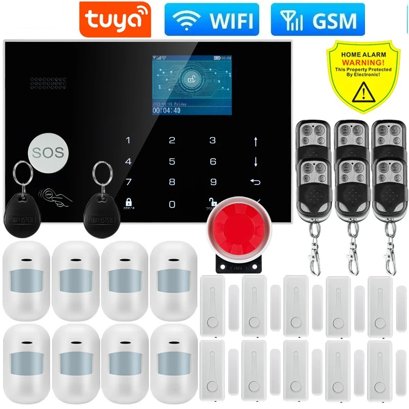 نظام إنذار سلكي لاسلكي W7B لأم - مراجعة Home Security Zones وسعره