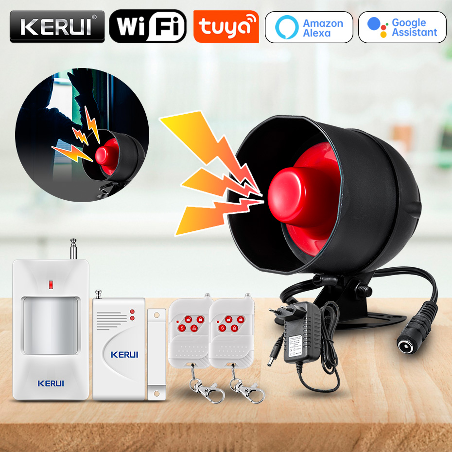 KERUI Tuya Smart WIFI نظام إنذ - مراجعة Home Security Technology وسعره