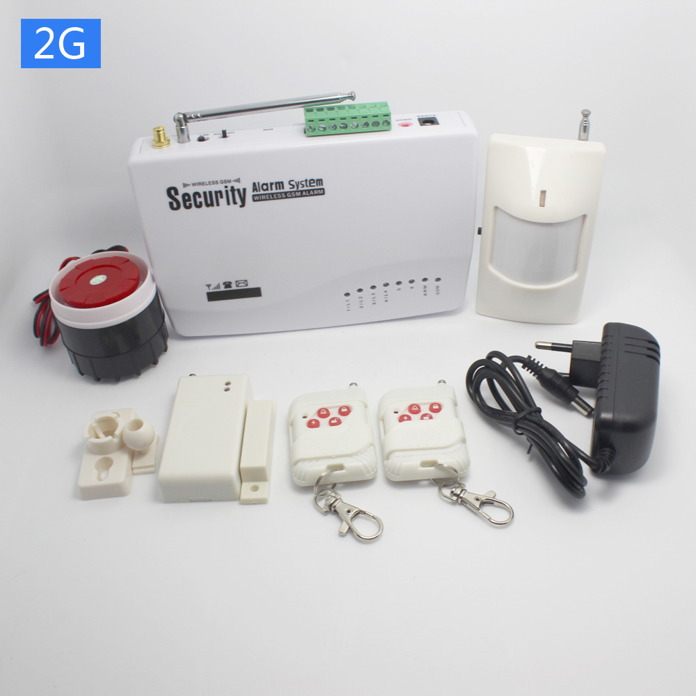 1 مجموعة أمن الوطن GSM نظام إن - مراجعة Home Security Zones وسعره