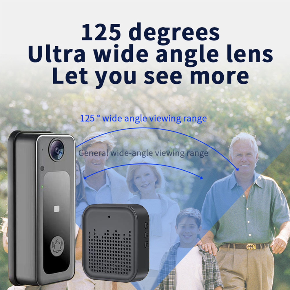 جرس باب لاسلكي ذكي مع تخزين سح - مراجعة Home Security Images وسعره