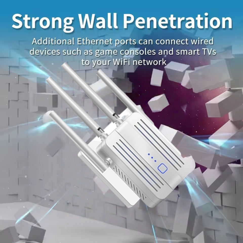 300Mbps اللاسلكية واي فاي مكرر - مراجعة Home Security And Internet وسعره