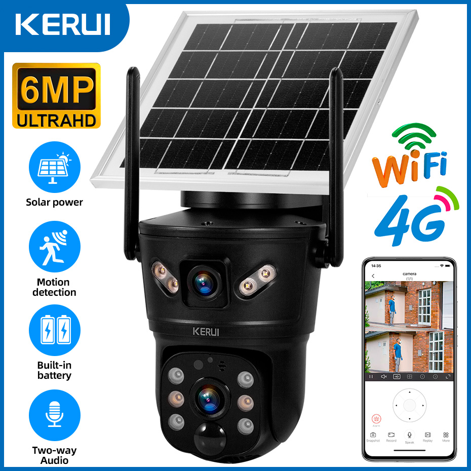 KERUI في الهواء الطلق 6MP كامي - مراجعة Home Security And Cctv وسعره