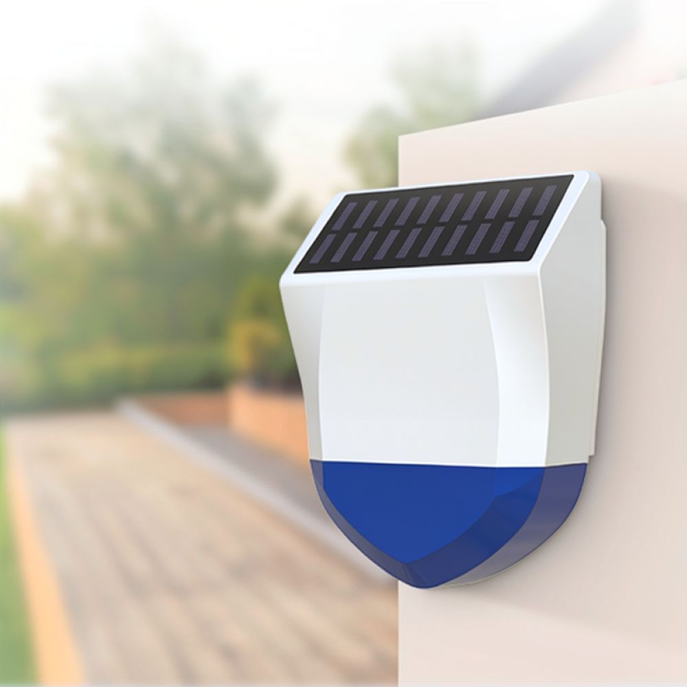 جهاز إنذار خارجي يعمل بالطاقة  - مراجعة Home Security Lights Outdoors وسعره
