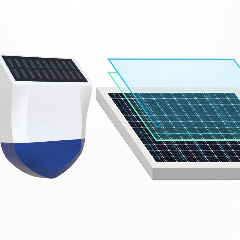 جهاز إنذار خارجي يعمل بالطاقة  - مراجعة Home Security Lights Outdoors وسعره