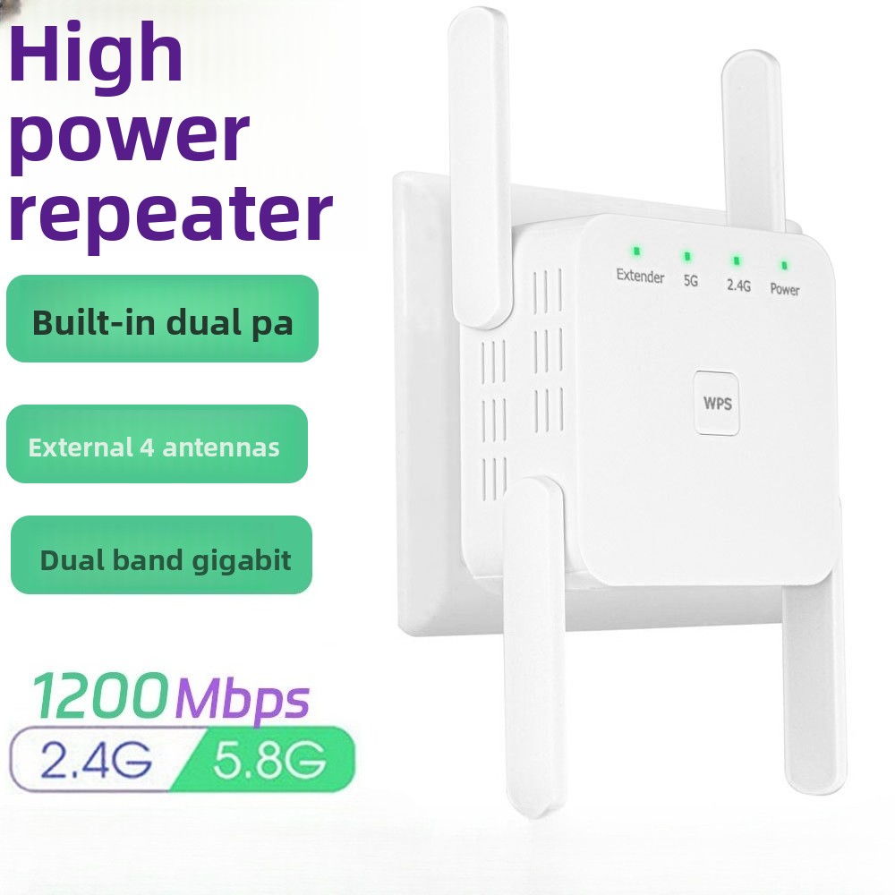 مقوي إشارة واي فاي 5 جيجاهرتز  - مراجعة Home Security And Internet وسعره