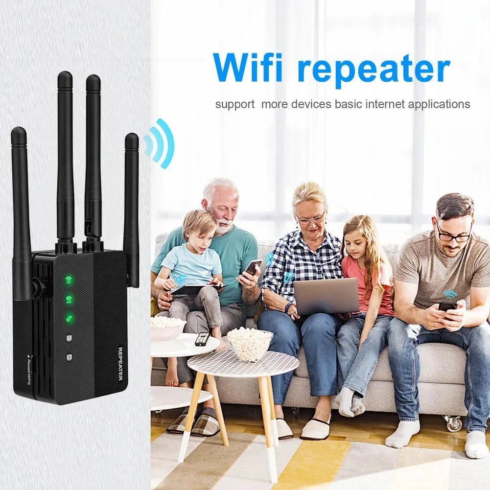 يتميز موسع WiFi بقدرة 2.4/5.8  - مراجعة Home Security And Internet وسعره