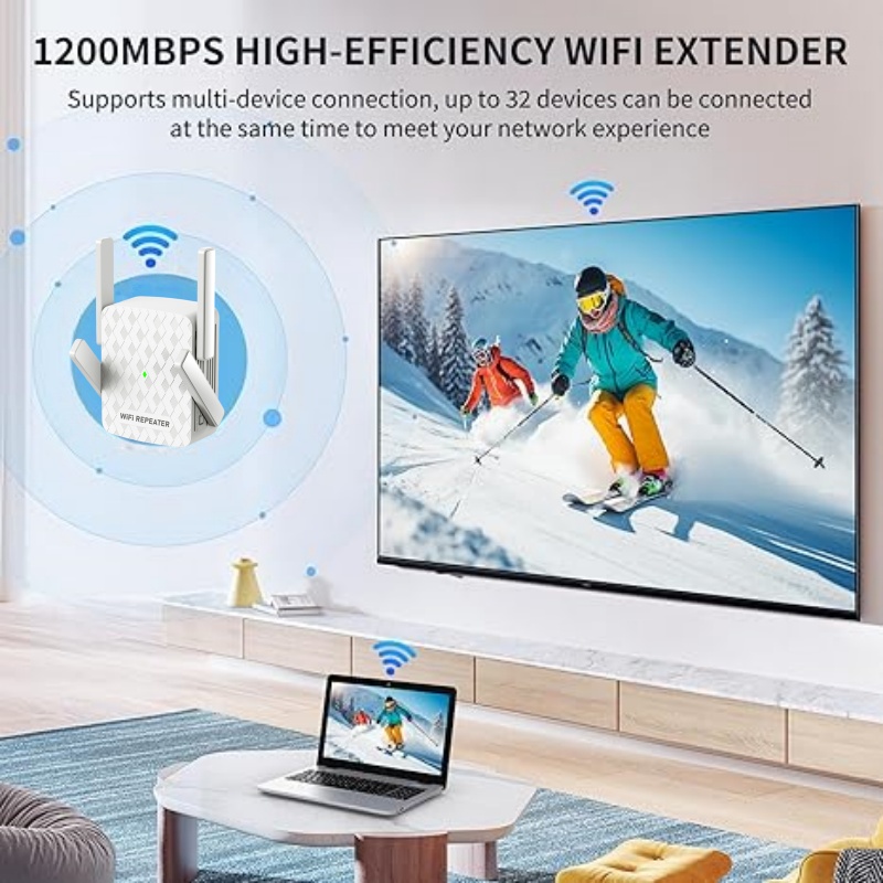 مكرر واي فاي ثنائي النطاق بسرع - مراجعة Home Security And Internet وسعره