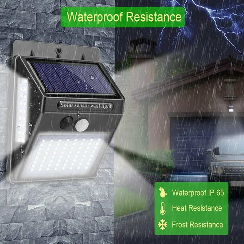 مصباح جداري خارجي يعمل بالطاقة - مراجعة Home Security Lights Outdoors وسعره