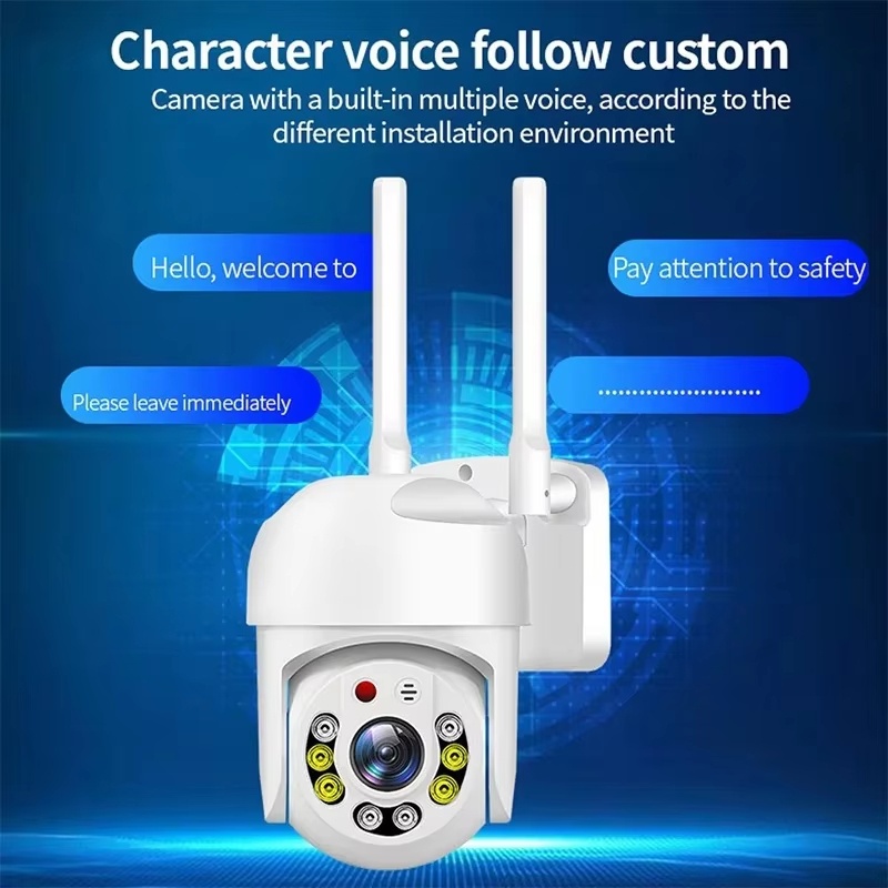 كاميرا واي فاي خارجية عالية ال - مراجعة Home Security Lights Outdoors وسعره