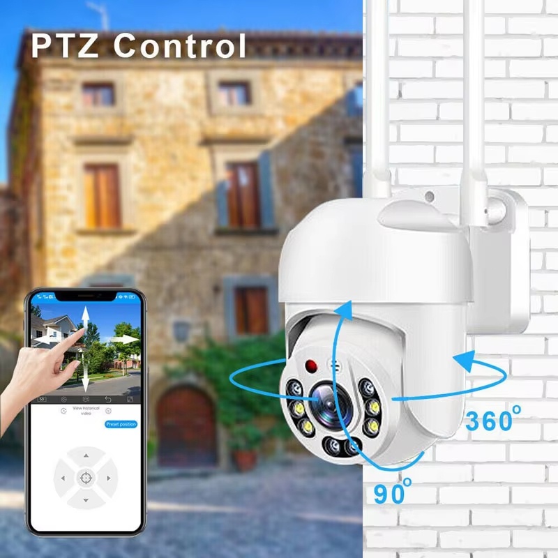 كاميرا واي فاي خارجية عالية ال - مراجعة Home Security Lights Outdoors وسعره