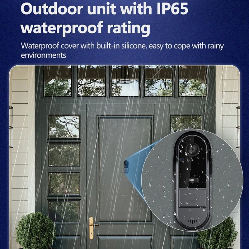 جرس باب لاسلكي خارجي مع كاميرا - مراجعة Home Security Lights Outdoors وسعره