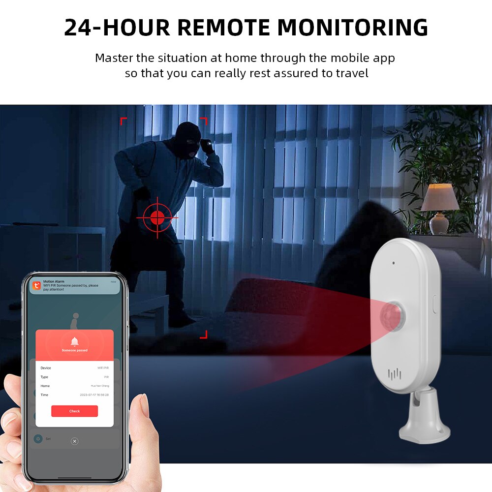 ONENUO Tuya WiFi الأمن جهاز إن - مراجعة Home Security Technology وسعره