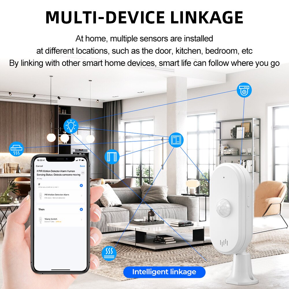 ONENUO Tuya WiFi الأمن جهاز إن - مراجعة Home Security Technology وسعره